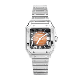 Cartier Santos Moyen Modèle Brun