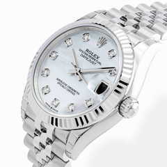 Rolex Datejust 31mm MOP Index Diamants Neuve 2026