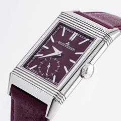 Jaeger-LeCoultre Reverso Tribute Monoface Small Seconds Bordeaux