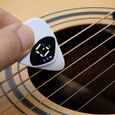 Portable Pick Tuner, Folk Guitar Tuner and Ukulele