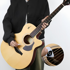 Portable Pick Tuner, Folk Guitar Tuner and Ukulele