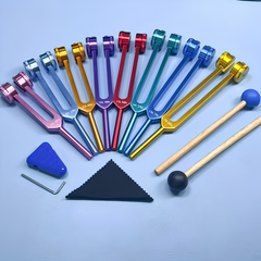 Colorful Tuning Fork Gift Box Set