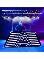 WANLECY Aluminium-Lichtstativ, Lichtstangenhalterung, DJ-Lichtstativ, DJ-Lichtstangenhalterung