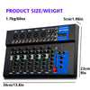 7-channel professional mixing console