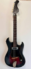 red wine stratocaster vintage guitar 1960s