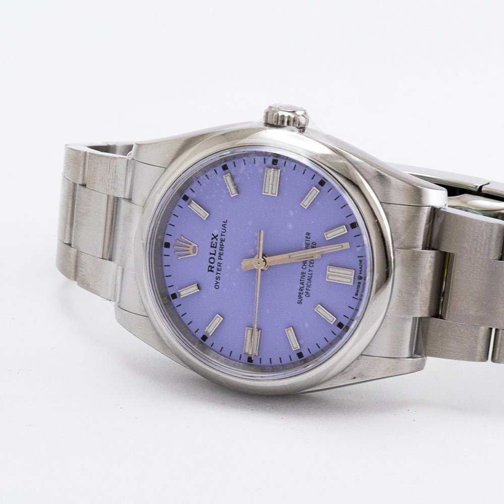 Rolex Oyster Perpetual 36 Lavande Neuve 2025