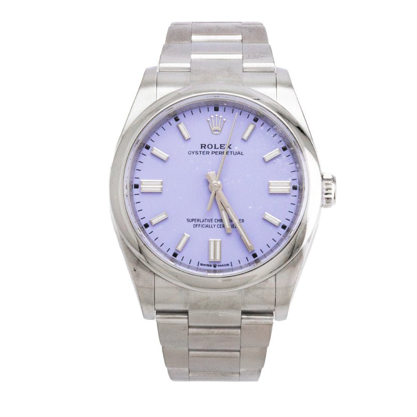 Rolex Oyster Perpetual 36 Lavande Neuve 2025