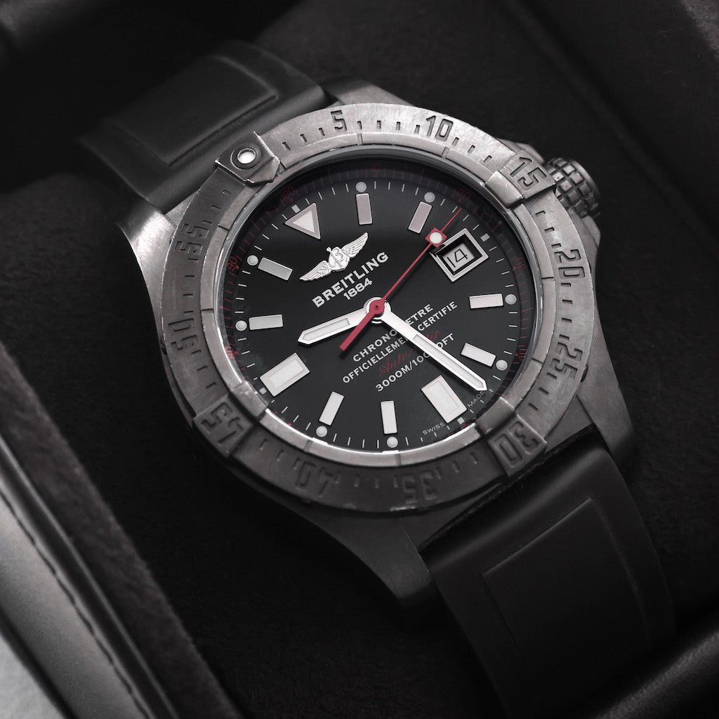 Breitling Avenger Sea wolf Blacksteel