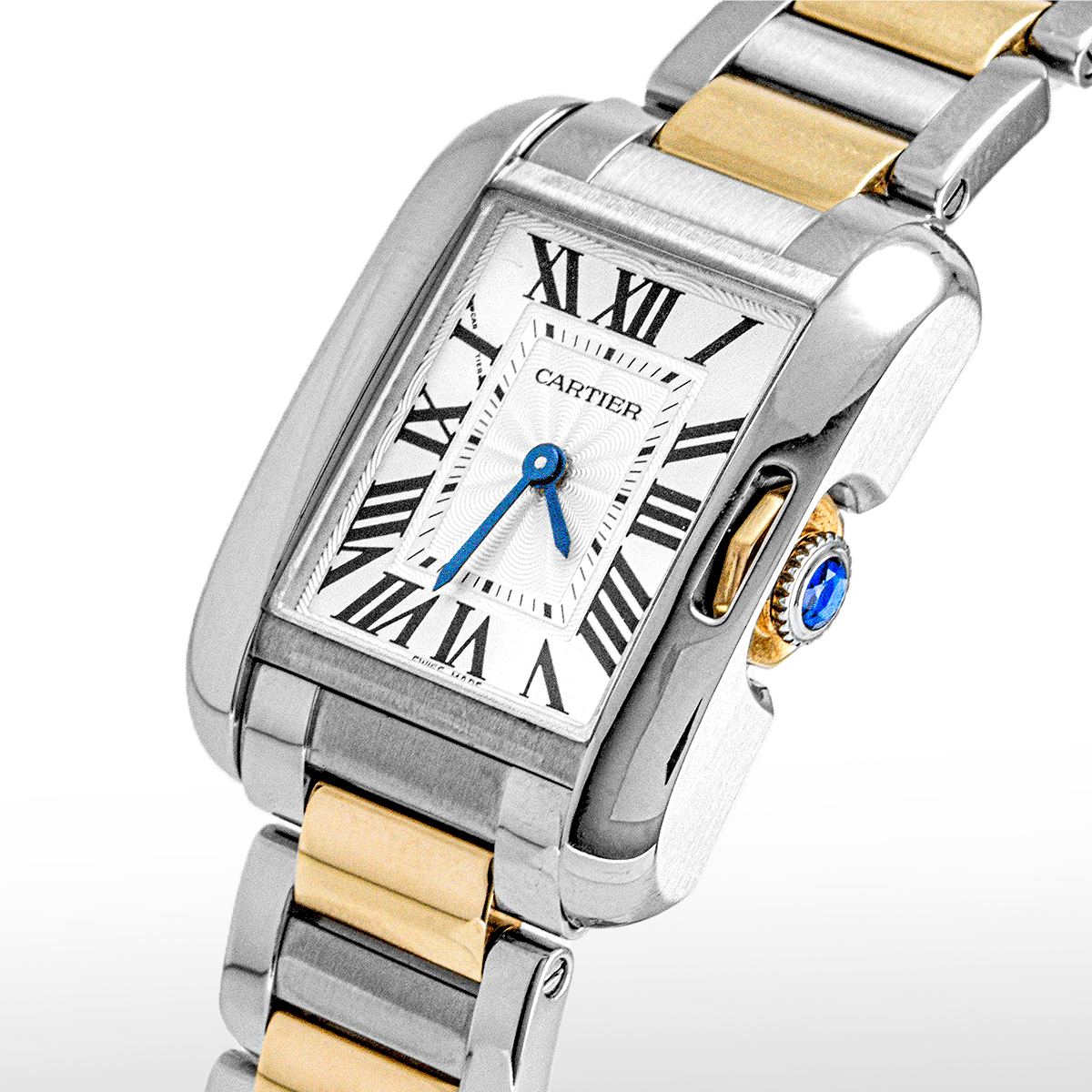 Cartier Tank Anglaise Mini Bicolore Occasion