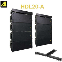 Active ACTPRO AUDIO Dual 10-inch 2-way Line Array Hdl 20-a Professional Stage Event Speakers Audio System Sound Sound Equipment