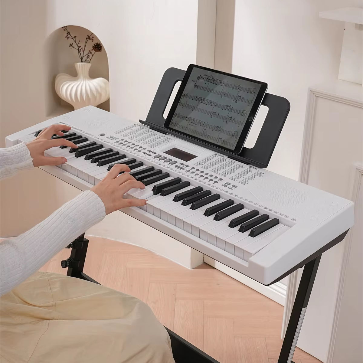BDMUSIC High Quality 61keys Beginner Piano Keyboard Synthesizer Made in China Electric Piano for Family