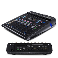 Professional TQ12 Dj Audio Mixer with USB Player for Dj Live Sound DSP Effect Processor Console Living