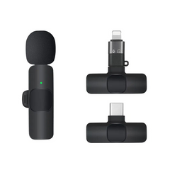 X822 -1 Professional 2.4GHz K9 Omni-directional Condenser Wireless Microphone for Church Live Streaming Podcasts Studio Use Cel