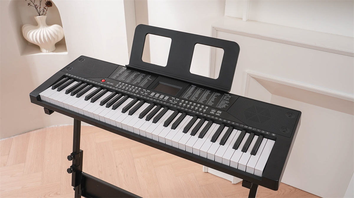 BDMUSIC High Quality 61keys Beginner Piano Keyboard Synthesizer Made in China Electric Piano for Family