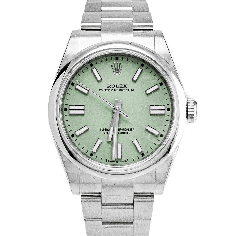 Rolex Oyster Perpetual  41mm Pistacchio Neuve