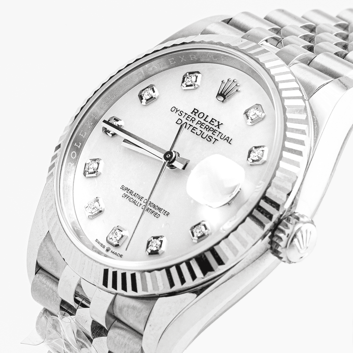 Rolex Datejust 36mm MOP Diamants Neuve 2024