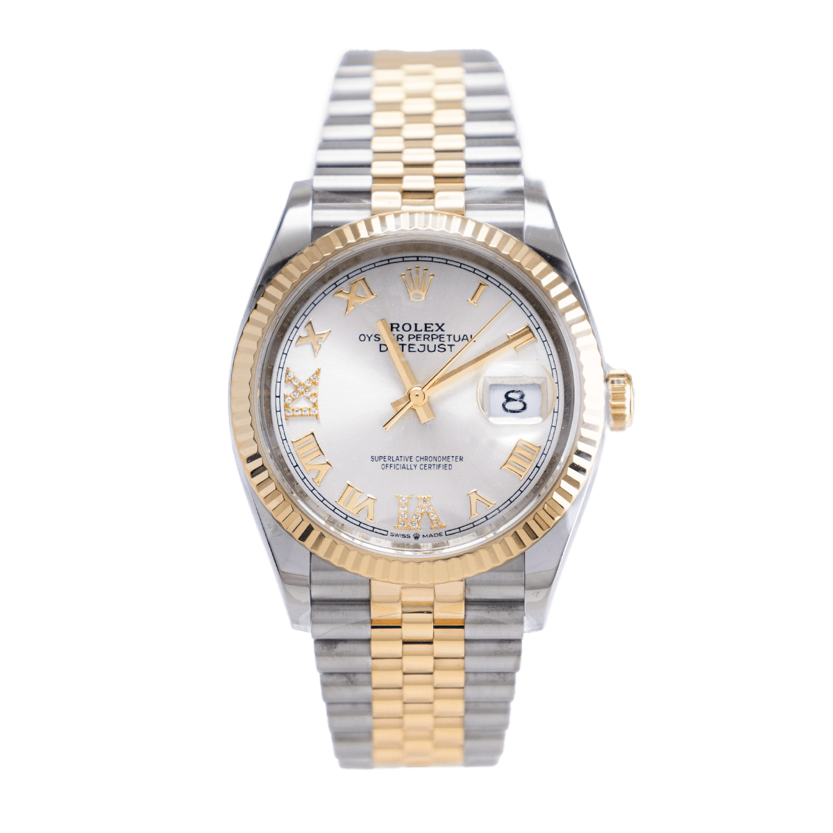 Rolex datejust 36mm Two-Tone Neuve 2024