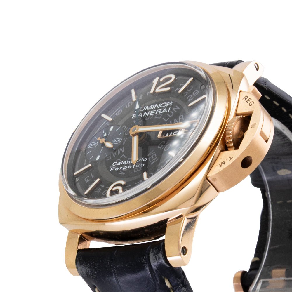 Panerai Luminor Marina Perpetuo GMT Or rose 18k  Limited