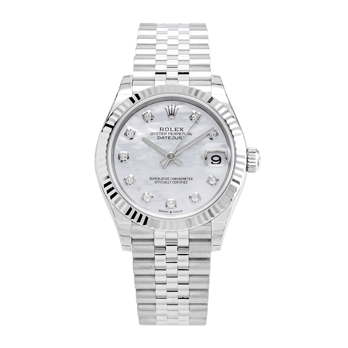 Rolex Datejust 31mm MOP Index Diamants Neuve 2026