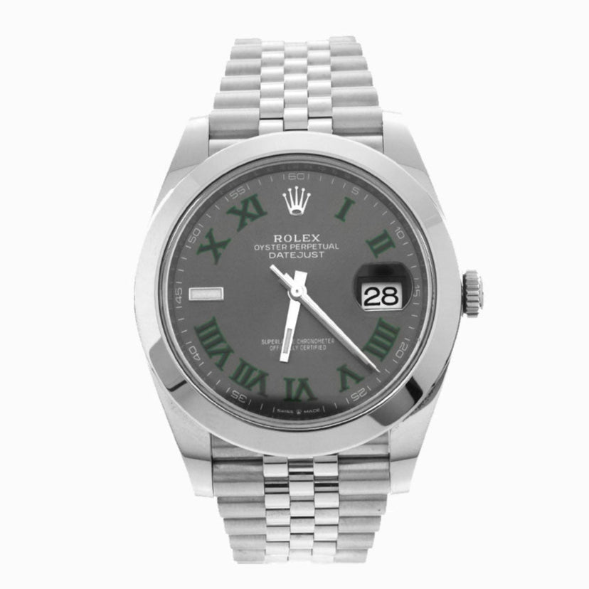 Rolex Datejust 41mm Jubilé Winbledon neuve 2025