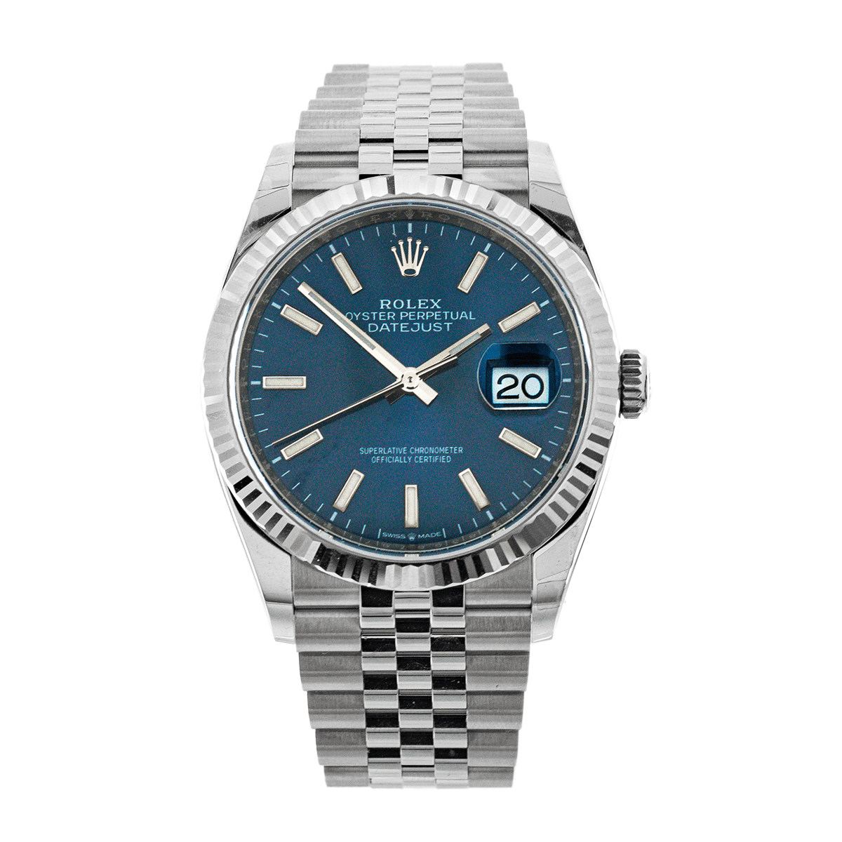Rolex  Datejust 36mm Bleu neuve 2025