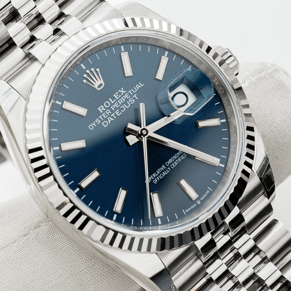 Rolex  Datejust 36mm Bleu neuve 2025
