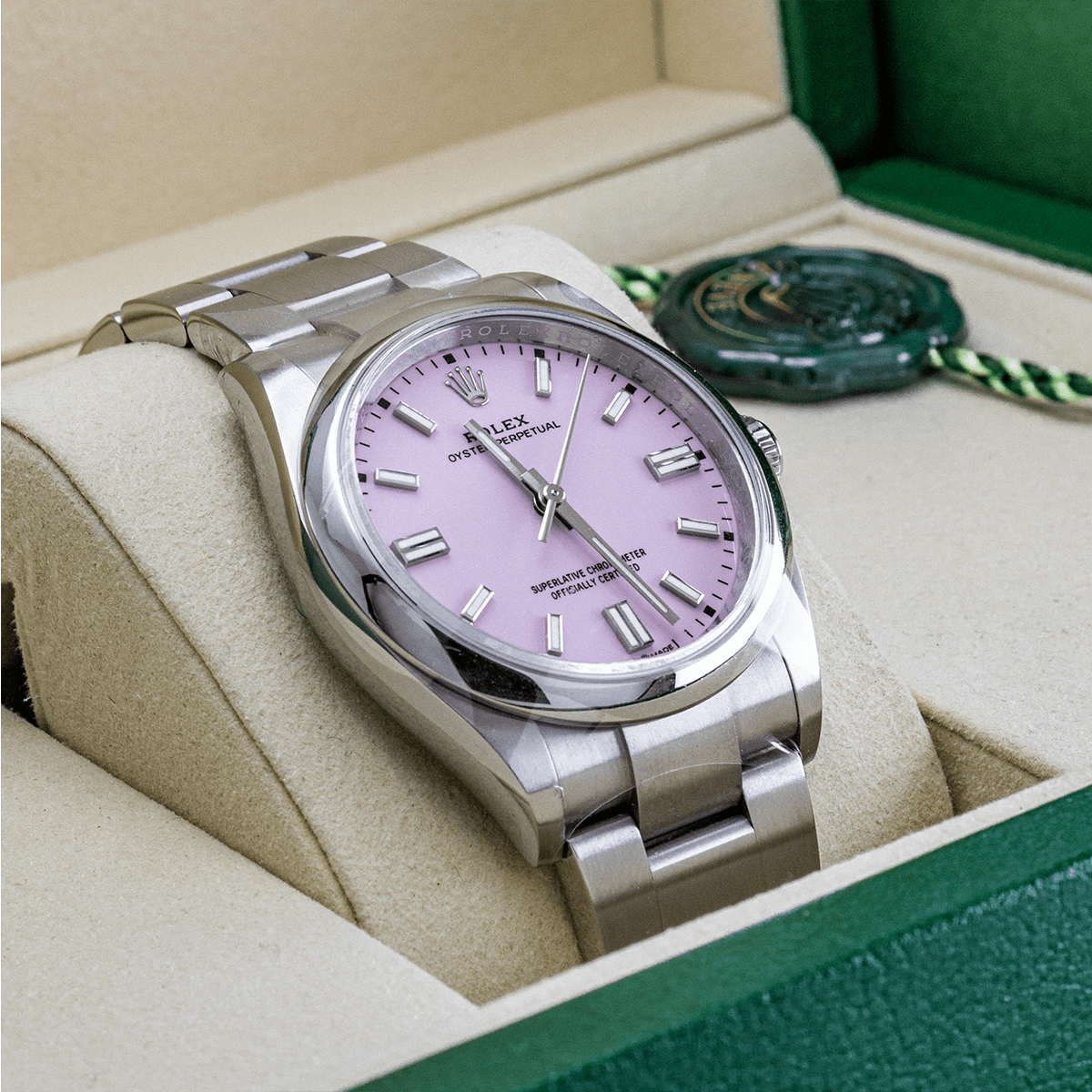 Rolex Oyster Perpetual 36mm Pink Neuve