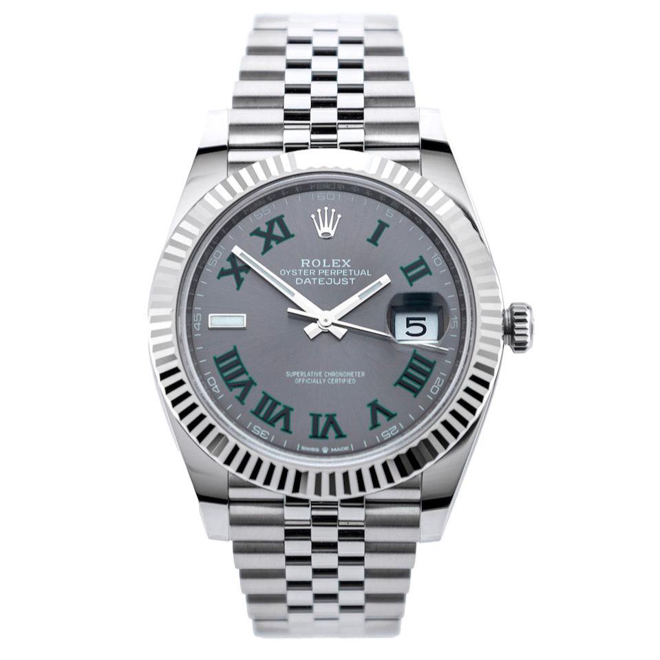 Rolex Datejust Wimbledon 41mm Neuve 2025