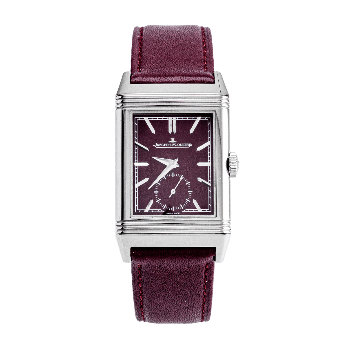 Jaeger-LeCoultre Reverso Tribute Monoface Small Seconds  Bordeaux