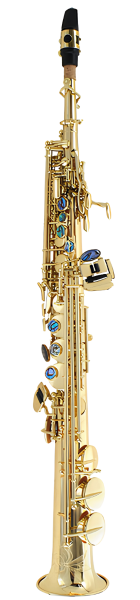 Arnolds & Sons ASS-100 / Bb-Soprano Saxophone (yellow brass lacquered)