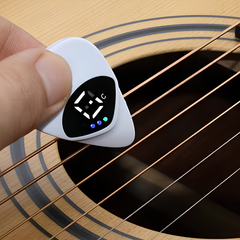 Portable Pick Tuner, Folk Guitar Tuner and Ukulele