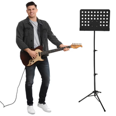 REIDEA Heavy-Duty Adjustable Music Stand with Sturdy Base &amp; Portable Frame