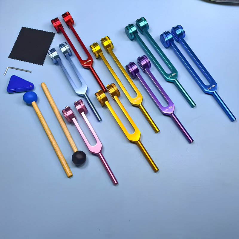 Colorful Tuning Fork Gift Box Set