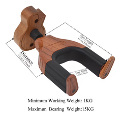 Guitar Wall Mount, Auto-Locking Guitar