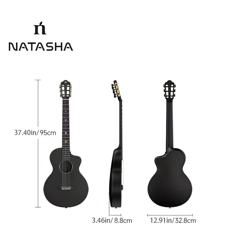 Natasha Universe 38-Inch Acoustic Guitar