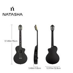 Natasha Universe 38-Inch Acoustic Guitar