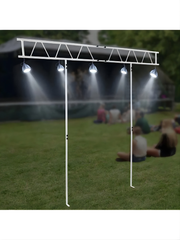 WANLECY Aluminium-Lichtstativ, Lichtstangenhalterung, DJ-Lichtstativ, DJ-Lichtstangenhalterung