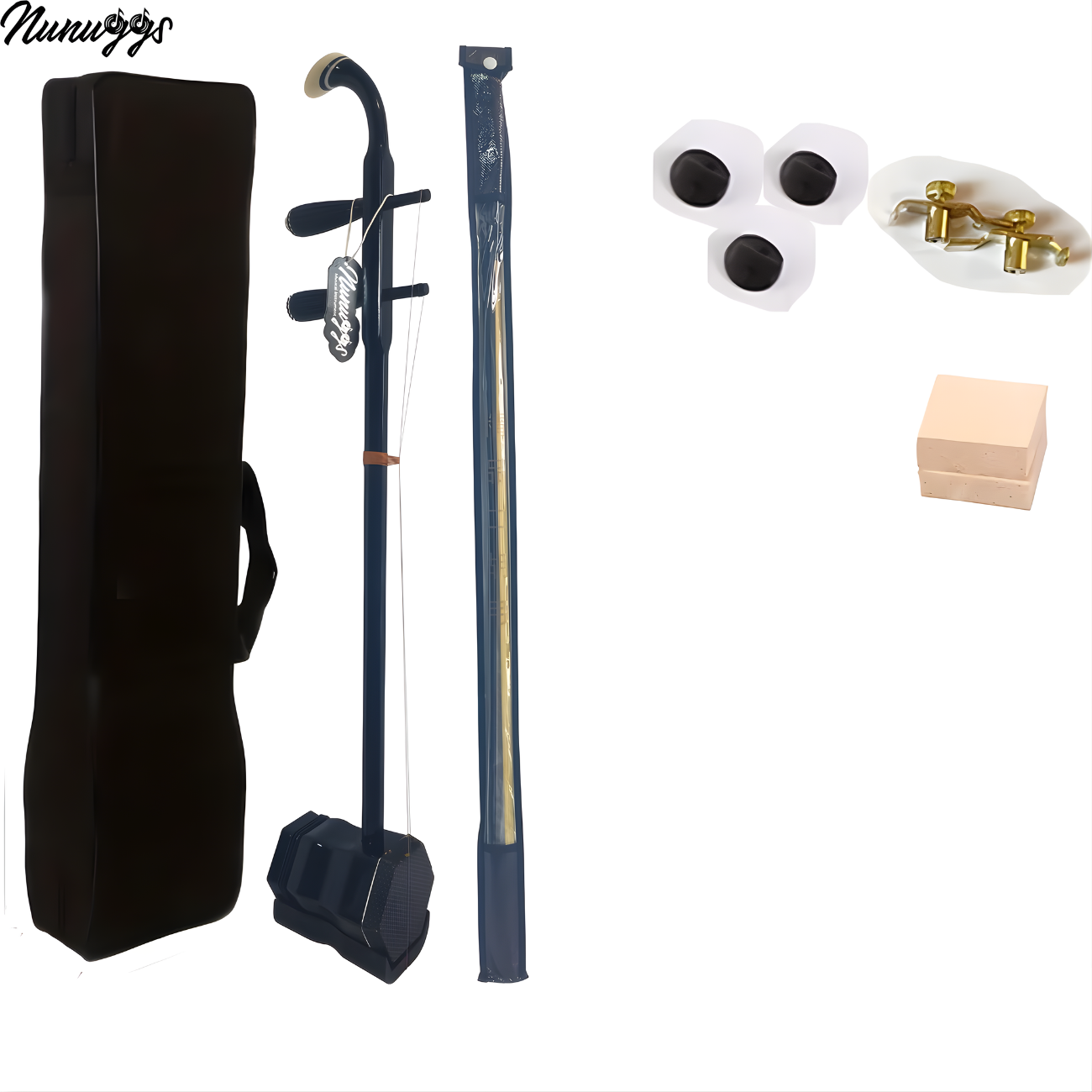 Chinesische Erhu, ein perfektes Weihnachtsgeschenk, zweisaitige Geige aus Massivholz