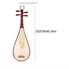 NUNUGGS Traditional Chinese Instrument, Pipa Banjo