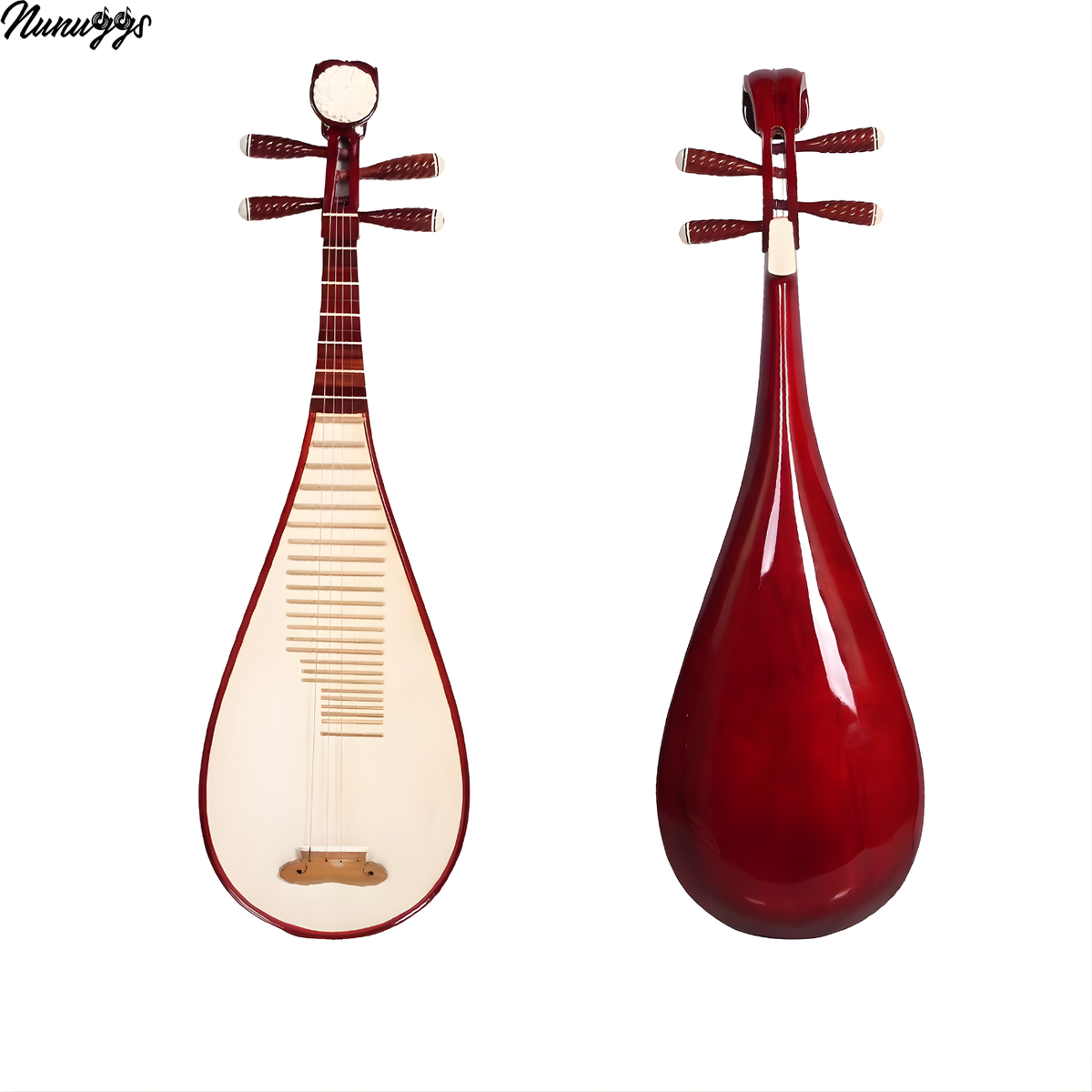NUNUGGS Traditional Chinese Instrument, Pipa Banjo
