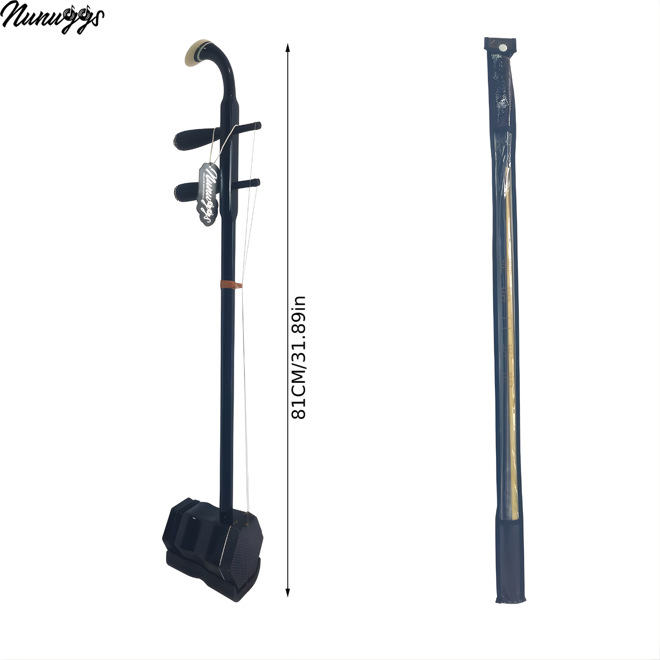 Chinesische Erhu, ein perfektes Weihnachtsgeschenk, zweisaitige Geige aus Massivholz