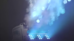 U'King 1500W Nebel- und Seifenblasenmaschine, Rauch und Seifenblasen, 18 RGB-LEDs