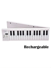 1 clavier électronique portable pliable à 61 touches (avec sac de transport)