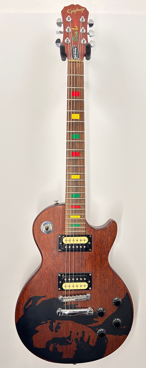 Bob Marley Epiphone les paul signature Limited Edition