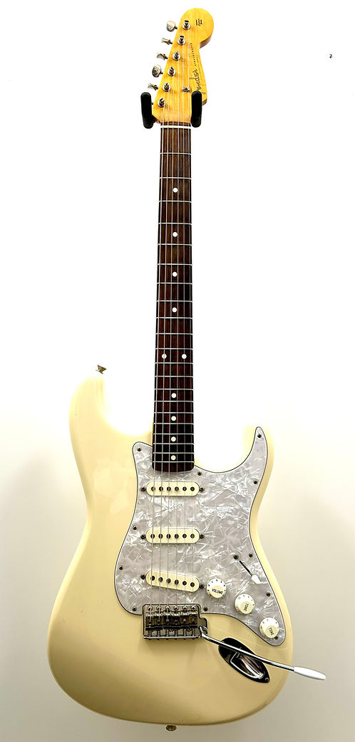 Fender Stratocaster ré édition 1962 Olympic de 2002 vintage