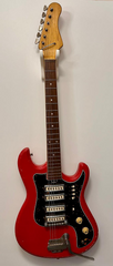 Stratocaster Fiesta red 4 pickups vintage guitar 1970s