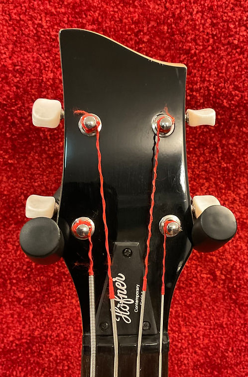 Travel Bass Hofner contemporary S1 black