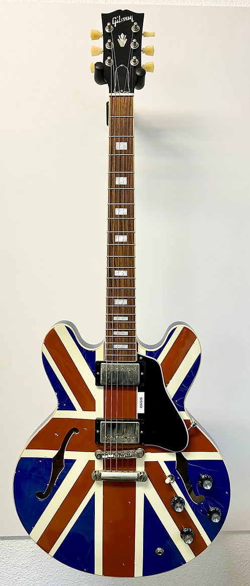 Gibson ES335 Relic style Union Jack Oasis