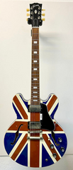 Gibson ES335 Relic style Union Jack Oasis