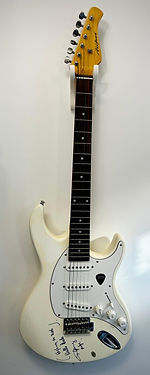 Angus Young AC/DC signed guitar autograph certified by Garo New York USA